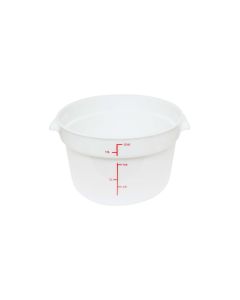 RECIPIENTE REDONDO DE 12 LTS, POLIETILIENIO