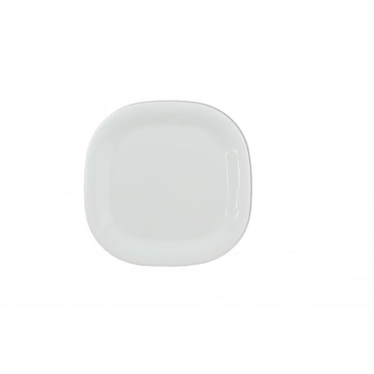 PLATO ORILLA REDONDA 8 1/4 X 8 1/4 pg, BLANCO