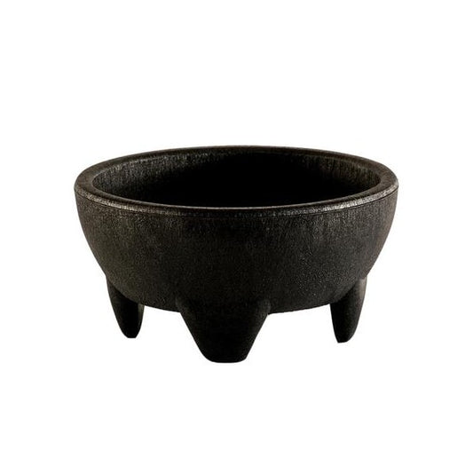 SALSERO DE PLASTICO MOLCAJETE NEGRO
