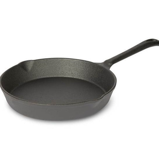 SARTÉN DE HIERRO FUNDIDO 10”, ESMALTE NEGRO