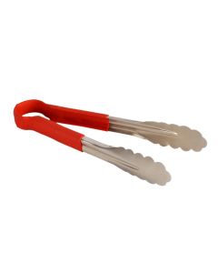 PINZA ROJO 25.4 cm / 10 pg.  CON MANGO ANTIDERRAPANTE